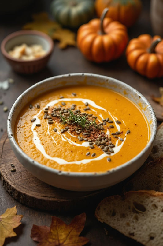Sòpi di Pampuna (Pumpkin Soup - VEGAN)