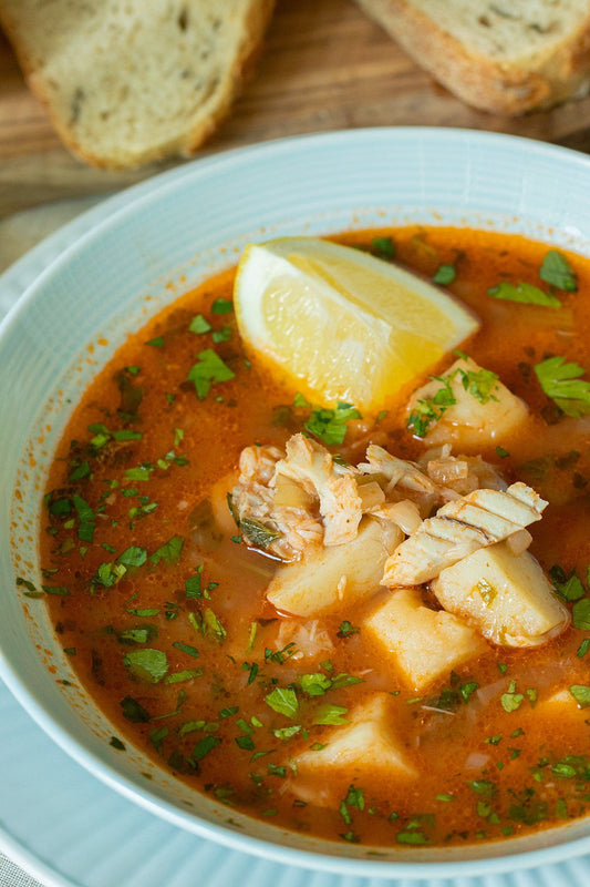 Sòpi di Salmon (Salmon Soup)